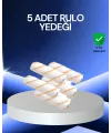 5’li Rulo Boya Seti Küçük Detay Çalışmaları İçin Uygun