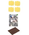 5li Set Araba Kapı Kolu Koruyucu Çizilme Önleyici Şeffaf Sticker Film Koruma Seti