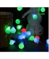 5m 28 Led RGB Işık Şeffaf Kablo Fişli Eklemeli