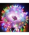 5m 30 Led RGB 2 Kademeli Şeffaf Kablo