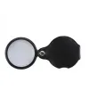 5X-50Mm-Mini Büyüteç Cepte Taşınan Optik Lens Katlanabilir Deri Kaplama Xx1051