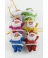 6 Adet Küçük Noel Baba Yılbaşı Ağaç Süsü