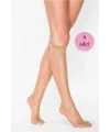 6 Adet Süper Ince 15 den Mat Pantolon Çorabı Bronz