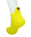 6 Çift Emoji Desen Nakış Baskılı Kadın Pamuklu Bilek Çorap