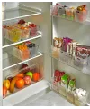 6 Lı Buzdolabı İçi Mini Düzenleyici Kutu Organizer - Buzdolabı Kapak Düzenleyici