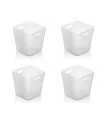 6 Lı Buzdolabı İçi Mini Düzenleyici Kutu Organizer - Buzdolabı Kapak Düzenleyici