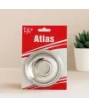 6lı Metal Çay Tabağı Seti