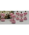 6lı Ufak Atlı Karınca Açık Pembe Mz235-1