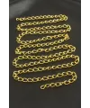 6 mm Oval Zincir 1 metre