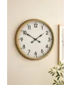60 cm Eskitme Metal Standart Duvar Saati
