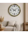 60 cm Gold Metal Dekoratif Duvar Saati