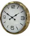 60 cm Gold Metal Dekoratif Duvar Saati