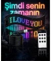 60 Cm Led Matrix Panel 16x96 Piksel Bluetooth Kontrollü Rgb Kayan Yazı Ekranı