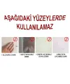 60 Parça Çok Amaçlı Çift Taraflı Bant 1 Cm X 4 Cm