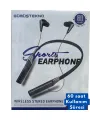 60 Saat Şarjlı Boyuna Takılan Kablosuz Bluetooth Kulaklık Sporcu Ios Android Uyumlu Bulututlu