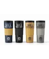 600 Ml Have A Nice Day 600 Ml Çift Katmanlı Paslanmaz Çelik Termos Mug IEG4624