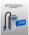 6000mah Bataryalı Led Ekranlı Akıllı Hava Kompresörü