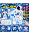 606-34 Uzaktan Kumandalı El Sensor Kontrollü Akıllı Robot