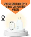 67w Hızlı Şarj Cihazı Yüksek Isı Dayanımlı Type-c Set