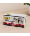 68 mm Hibrit Silindir Barel - Nikel Saten, 3 Anahtar