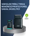 5 w Güçlü Usb Şarjlı Sakal Şekillendirici – İki Başlıklı, Su Geçirmez Tasarım