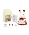 5014 Sylvanian Families Çikolata Kulaklı Anne Buzdolabı Seti +3 yaş