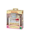 5017 Sylvanian Families, Çikolata Kulaklı Tavşan Bebek ve Yatağı , +3 yaş