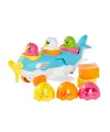 73147 Tomy - 2si1 arada Uçak ve Saklambaçlı Yumurtalar 12-36 ay