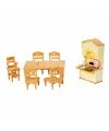5340 Sylvanian Families Yemek Odası Seti +3 yaş figürler ayrı satılır.
