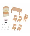 5340 Sylvanian Families Yemek Odası Seti +3 yaş figürler ayrı satılır.