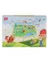 YY-571 A622374TR-U Sesli ve Işıklı Eğitici Çiftlik Halısı -Birliktoys