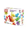 03995 Art Craft 3D Dinozorlar Hamur Set 168 Gr -Fentoys