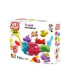 03998 Art Craft Seyahat Araçları Hamur Set 168 Gr -Fentoys