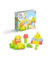 04128 YUMUŞAK BLOKİ BLOKLARI ARABA SET 24 PARÇA