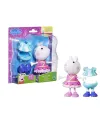 F8859 Peppa Pig ve Ailesi Kıyafetli Figür Seti +3 yaş