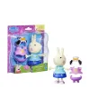 F8859 Peppa Pig ve Ailesi Kıyafetli Figür Seti +3 yaş