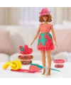G1360 Play-Doh Barbie Çiçek Desenleri ve Püsküller Hamur Oyun Seti +3 yaş