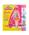 G1360 Play-Doh Barbie Çiçek Desenleri ve Püsküller Hamur Oyun Seti +3 yaş