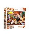 20052 Kittens in the Writer’s Office 500 Parça Puzzle