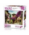 20062Flowered Village Houses 500 Parça Puzzle