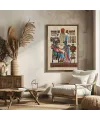 20743 PUZZLE 1000 PAPİRUS THRONE OF TUTANKHAMUN