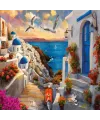 20074 PUZZLE 500 Santorini
