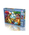 31502 FAIRY TALE MUSHROOMS 100 PARÇA PUZZLE