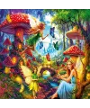 31502 FAIRY TALE MUSHROOMS 100 PARÇA PUZZLE