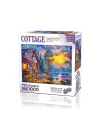 20818 PUZZLE 1000 Evening Sunset Cabin