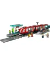 60423 Lego City Şehir Merkezi Tramvay İstasyonu 811 parça +7 yaş
