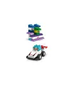10445 Lego Duplo F1 Takımı Yarış Arabaları ve Sürücüleri 70  parça +2aş