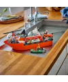 60504 Lego City Sahil Güvenlik Kurtarma Botu ve Helikopteri 742 parça +7 yaş