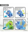 SIL 88592 Silverlit Sesli ve Işıklı Elektronik Robot Dino Heads Up -Necotoys