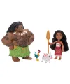 JKP 237556 Disney Moana - 15 cm Maui & Moana ve Arkadaşları  Set